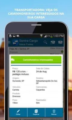 Sontra Cargo android App screenshot 0